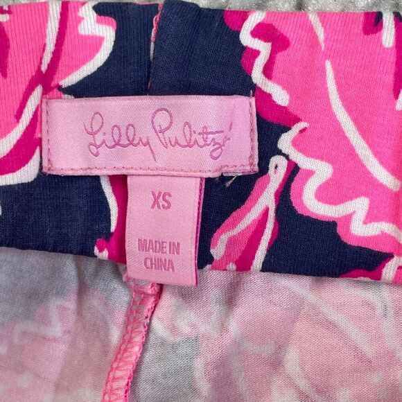 Lilly Pulitzer Georgia May Palazzo Pants Pink Coco Safari Print - Picture 4 of 8